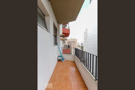 Varanda de apartamento para alugar com 1 quarto, 45m² em Bela Vista, São Paulo