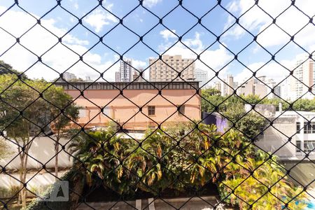 Varanda da sala - vista de apartamento para alugar com 1 quarto, 45m² em Pinheiros, São Paulo