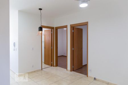 Sala de apartamento para alugar com 2 quartos, 44m² em Residencial Parque dos Servidores, Ribeirão Preto