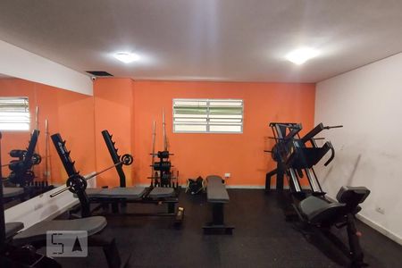 Studio para alugar com 37m², 1 quarto e sem vaga Studio para alugar com 37m², 1 quarto e sem vagaAcademia