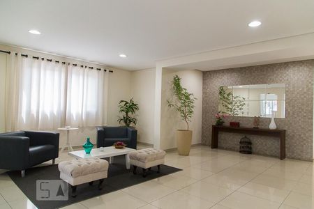 Apartamento à venda com 63m², 2 quartos e 2 vagas Apartamento à venda com 63m², 2 quartos e 2 vagasHall social