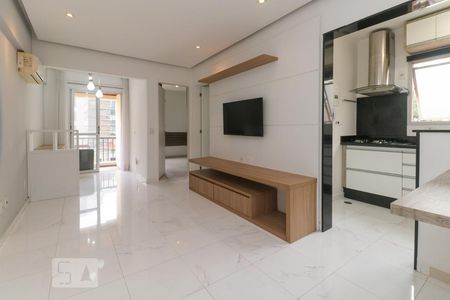 Sala de apartamento à venda com 1 quarto, 45m² em Jardim Paulista, São Paulo