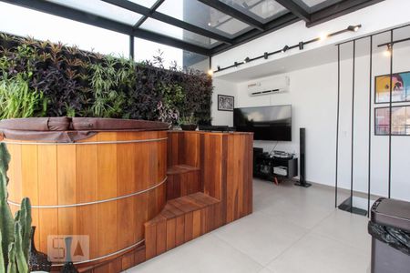 Apartamento à venda com 78m², 1 quarto e 1 vagaOfurô - Terraço