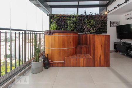 Apartamento à venda com 78m², 1 quarto e 1 vagaOfurô - Terraço