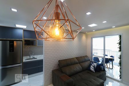 Sala de apartamento para alugar com 2 quartos, 65m² em Continental, Osasco