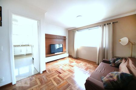 Sala de apartamento à venda com 2 quartos, 77m² em Brooklin Paulista, São Paulo