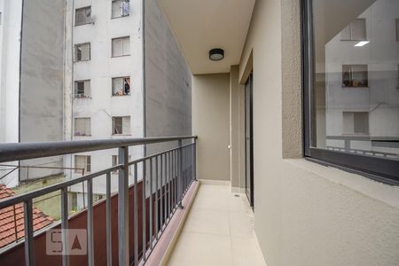 Varanda de kitnet/studio para alugar com 1 quarto, 26m² em Centro, São Paulo