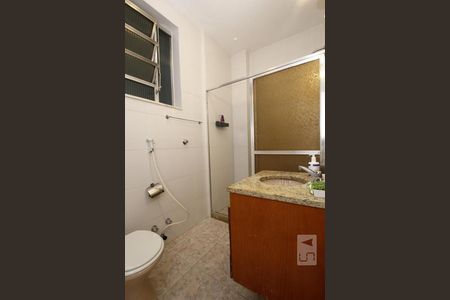 Banheiro da Suíte de apartamento para alugar com 1 quarto, 47m² em Glória, Rio de Janeiro