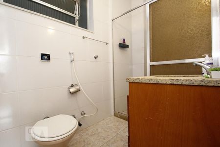 Banheiro da Suíte de apartamento para alugar com 1 quarto, 47m² em Glória, Rio de Janeiro