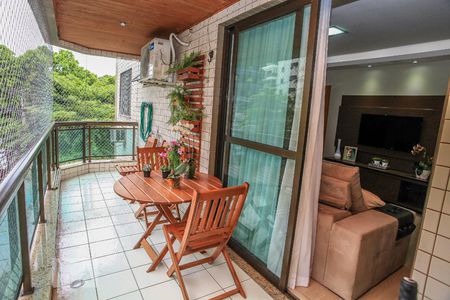 Varanda Da Sala de apartamento para alugar com 3 quartos, 107m² em Freguesia de Jacarepaguá, Rio de Janeiro