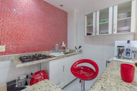 Cozinha de kitnet/studio para alugar com 1 quarto, 28m² em Copacabana, Rio de Janeiro