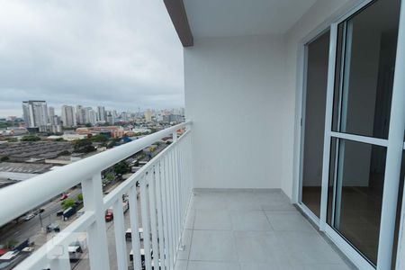 Varanda da Sala de apartamento à venda com 2 quartos, 48m² em Parque Industrial Tomas Edson, São Paulo