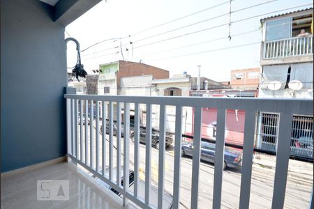 Varanda Quarto de casa para alugar com 1 quarto, 45m² em Vila Cristália, São Paulo