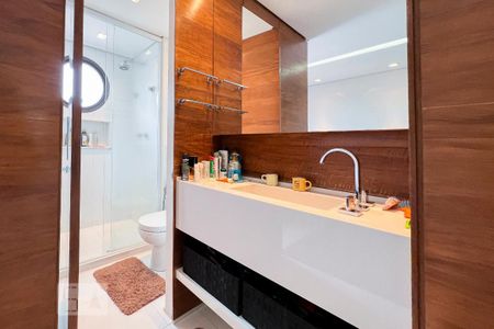 Apartamento à venda com 59m², 1 quarto e 2 vagas Apartamento à venda com 59m², 1 quarto e 2 vagasBanheiro