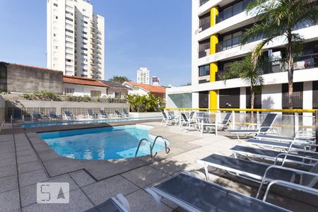 Apartamento à venda com 59m², 1 quarto e 2 vagas Apartamento à venda com 59m², 1 quarto e 2 vagasÁrea comum - Piscina