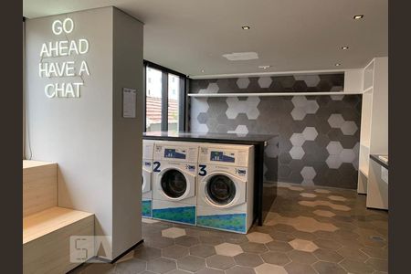 Studio à venda com 21m², 1 quarto e sem vaga Studio à venda com 21m², 1 quarto e sem vagaLavanderia