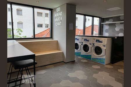 Studio à venda com 21m², 1 quarto e sem vaga Studio à venda com 21m², 1 quarto e sem vagaLavanderia
