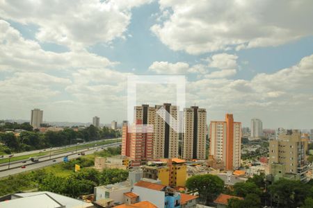 Sala - Vista  de apartamento à venda com 3 quartos, 72m² em Vila Euclides, São Bernardo do Campo