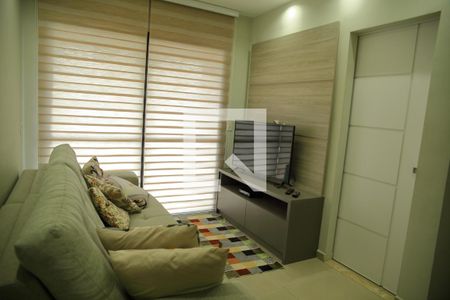 Sala de apartamento à venda com 3 quartos, 72m² em Vila Euclides, São Bernardo do Campo