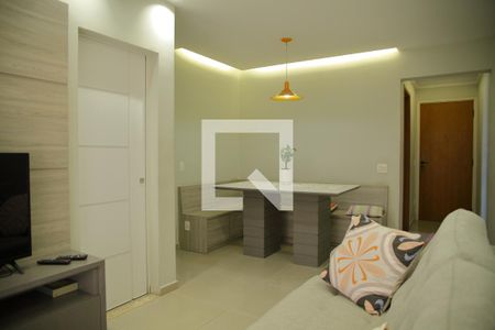 Sala de apartamento à venda com 3 quartos, 72m² em Vila Euclides, São Bernardo do Campo