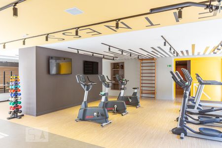 Studio à venda com 49m², 1 quarto e 1 vaga Studio à venda com 49m², 1 quarto e 1 vagaÁrea comum - Academia