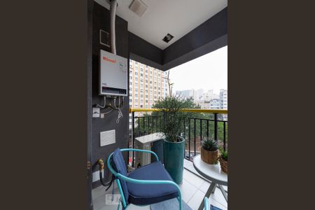 Apartamento à venda com 39m², 1 quarto e 1 vaga Apartamento à venda com 39m², 1 quarto e 1 vagaSacada da Sala