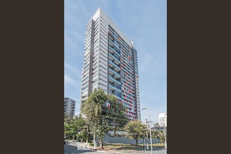 Apartamento para alugar com 38m², 1 quarto e 1 vaga Apartamento para alugar com 38m², 1 quarto e 1 vagaFachada