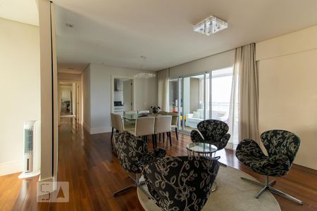 Sala de apartamento para alugar com 2 quartos, 155m² em Empresarial 18 do Forte, Barueri