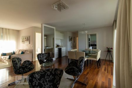 Sala de apartamento para alugar com 2 quartos, 155m² em Empresarial 18 do Forte, Barueri