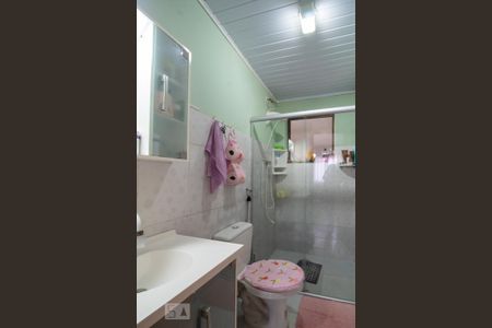 Casa à venda com 60m², 1 quarto e 2 vagas Casa à venda com 60m², 1 quarto e 2 vagasBanheiro