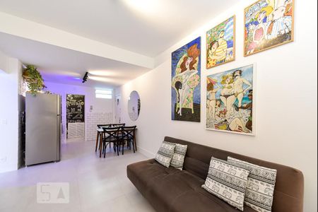 Sala de apartamento para alugar com 2 quartos, 60m² em Leblon, Rio de Janeiro