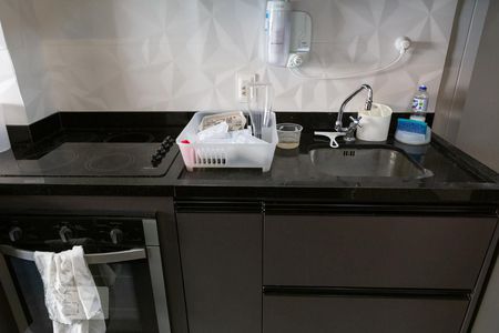 Studio para alugar com 35m², 1 quarto e 1 vaga Studio para alugar com 35m², 1 quarto e 1 vagaCozinha