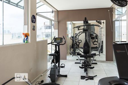 Apartamento à venda com 37m², 1 quarto e 1 vaga Apartamento à venda com 37m², 1 quarto e 1 vagaÁrea comum - Academia