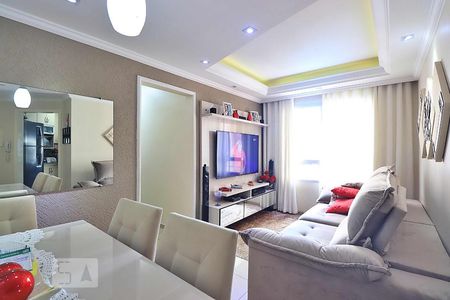 Sala de apartamento à venda com 3 quartos, 60m² em Parque Marajoara, Santo André