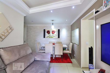 Sala de apartamento à venda com 3 quartos, 60m² em Parque Marajoara, Santo André