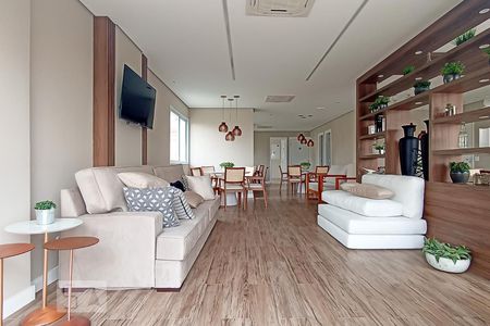 Apartamento à venda com 48m², 1 quarto e 1 vaga Apartamento à venda com 48m², 1 quarto e 1 vagaSalão de festas