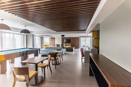 Studio para alugar com 34m², 1 quarto e sem vaga Studio para alugar com 34m², 1 quarto e sem vagaÁrea comum - Salão de festas