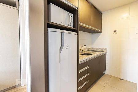 Studio para alugar com 34m², 1 quarto e sem vaga Studio para alugar com 34m², 1 quarto e sem vagaCozinha e Área de Serviço