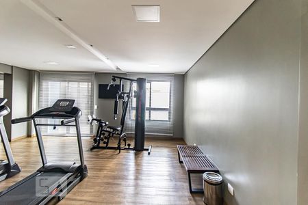 Studio para alugar com 34m², 1 quarto e sem vaga Studio para alugar com 34m², 1 quarto e sem vagaÁrea comum - Academia