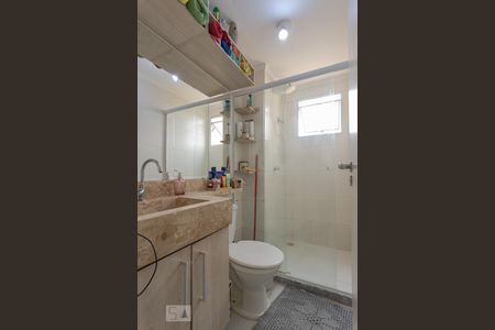 Banheiro de apartamento à venda com 2 quartos, 46m² em Parque Jambeiro, Campinas