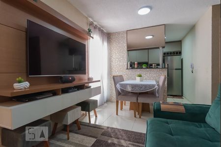 Sala de apartamento à venda com 2 quartos, 46m² em Parque das Cachoeiras, Campinas