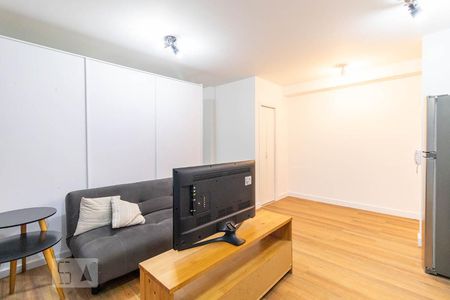 Sala de apartamento à venda com 1 quarto, 58m² em Pinheiros, São Paulo