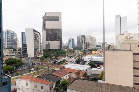 Apartamento para alugar com 58m², 1 quarto e 1 vagaVista da varanda