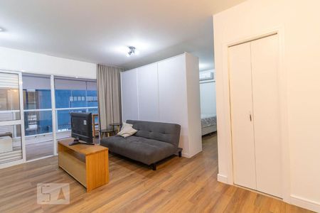 Sala de apartamento à venda com 1 quarto, 58m² em Pinheiros, São Paulo