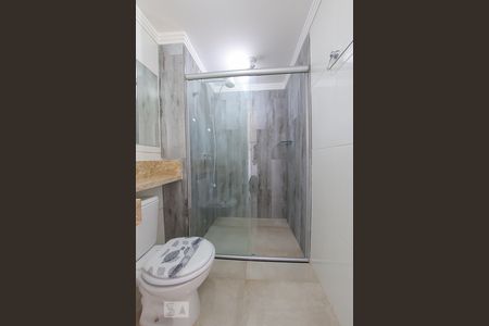 Banheiro de apartamento para alugar com 1 quarto, 42m² em Vila Augusta, Guarulhos