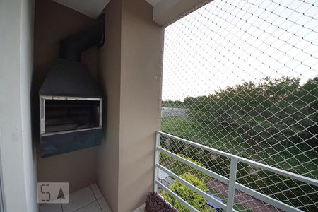 Sacada da Sala e churrasqueira de apartamento para alugar com 2 quartos, 54m² em São Miguel, São Leopoldo