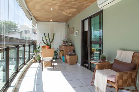 Varanda de apartamento à venda com 2 quartos, 115m² em Recreio dos Bandeirantes, Rio de Janeiro