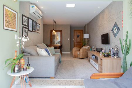 Sala de apartamento à venda com 2 quartos, 115m² em Recreio dos Bandeirantes, Rio de Janeiro