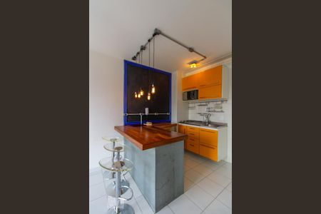 Studio à venda com 33m², 1 quarto e 1 vaga Studio à venda com 33m², 1 quarto e 1 vagaCozinha Americana