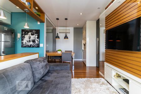 Sala de apartamento para alugar com 1 quarto, 48m² em Centro, São Paulo